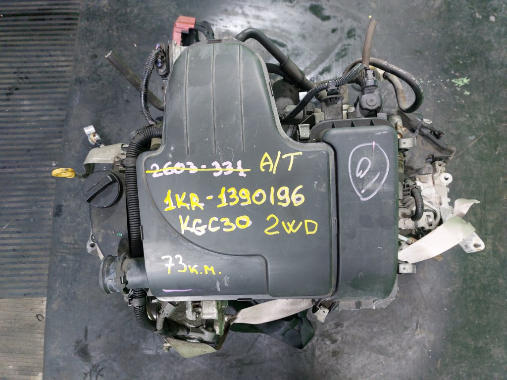 Двигатель TOYOTA PASSO KGC30 1KR-FE (б/у)
