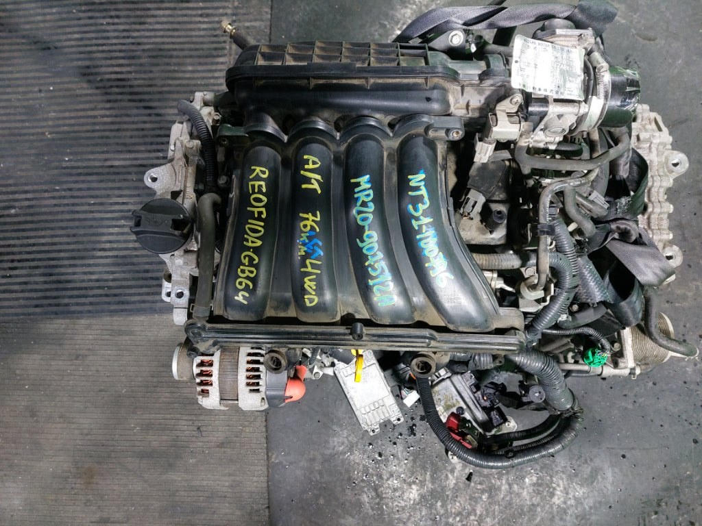 Двигатель NISSAN XTRAIL NT31 MR20-DE (б/у)