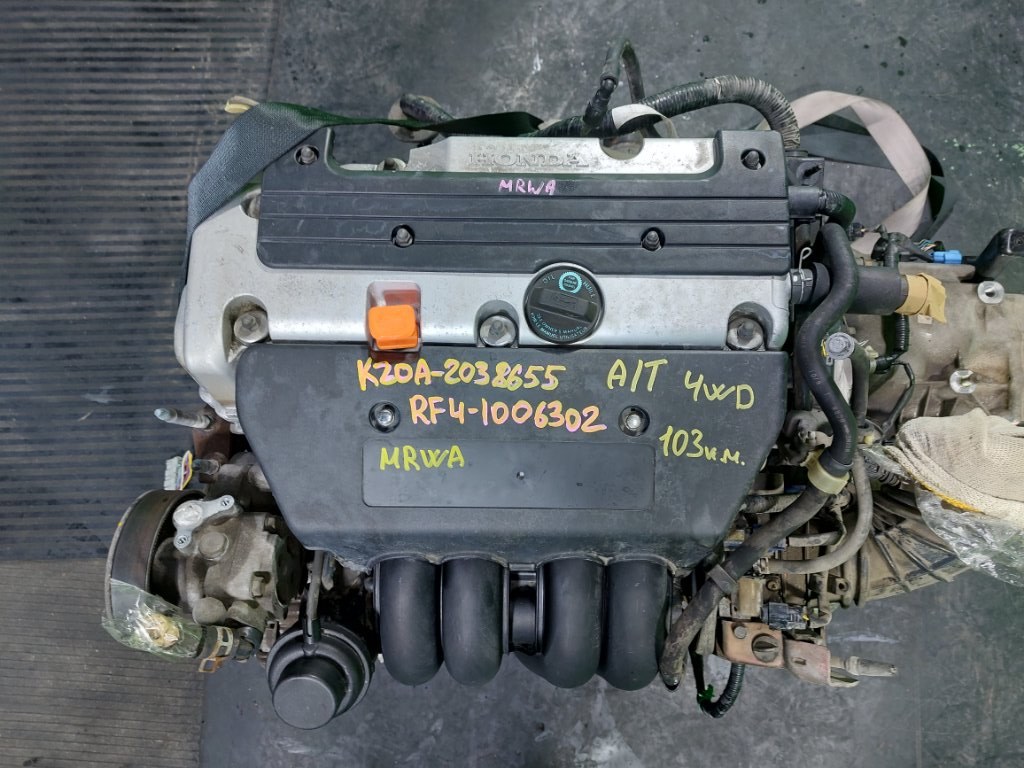 Двигатель HONDA STEP WAGON RF4 K20A (б/у)