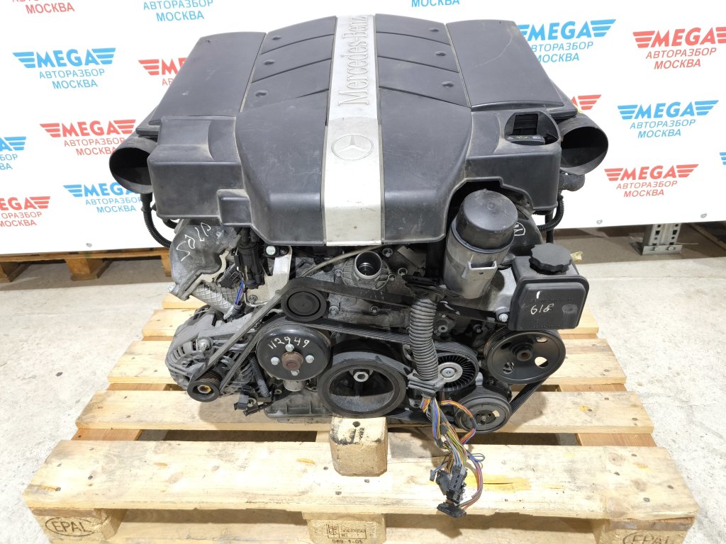 Двигатель в сборе Mercedes-Benz E 2007 W211 M 112.949 3.2 A1120105345 контрактная