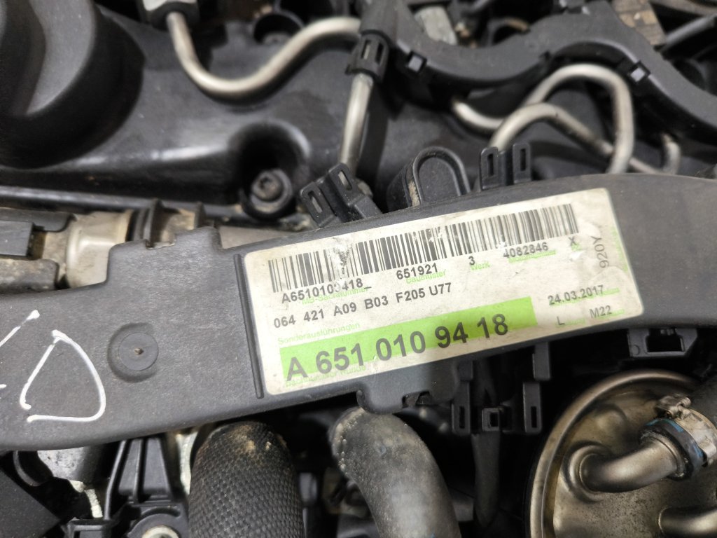 Двигатель в сборе V-Class 2018 W447 651.921