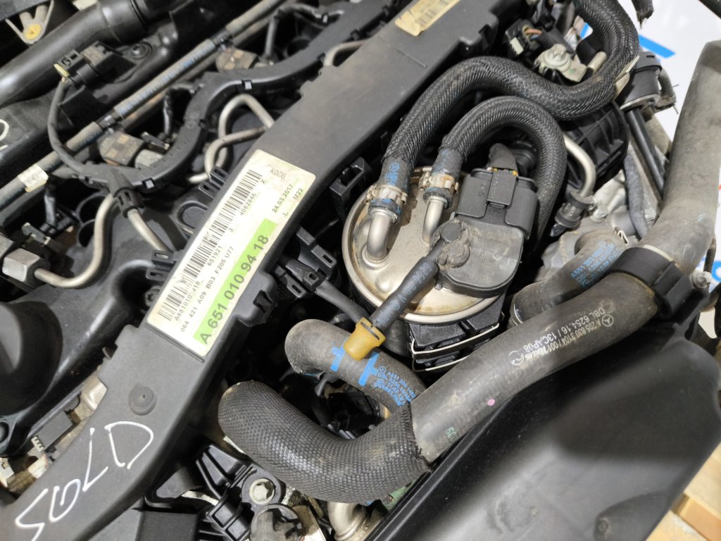 Двигатель в сборе V-Class 2018 W447 651.921
