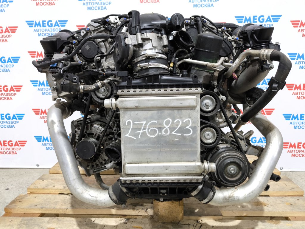 Двигатель в сборе Mercedes-Benz GLE 2020 W166 X166 276.823 3.0 A2760301101 контрактная