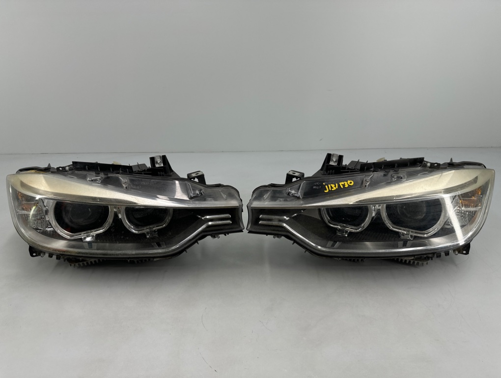 Фары передние комплект Bmw 3 2013 F30 N55 63117314531 контрактная