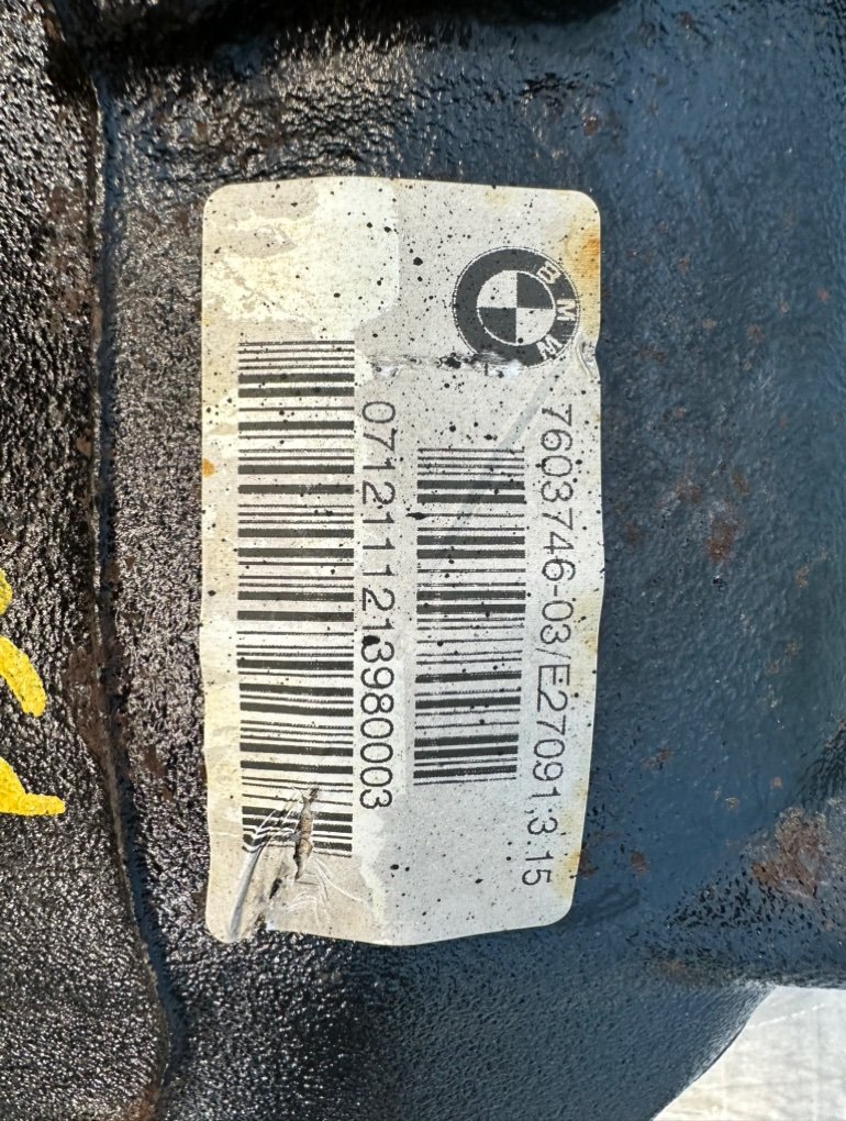 Редуктор 3.15 задний 3 2013 F30 N20