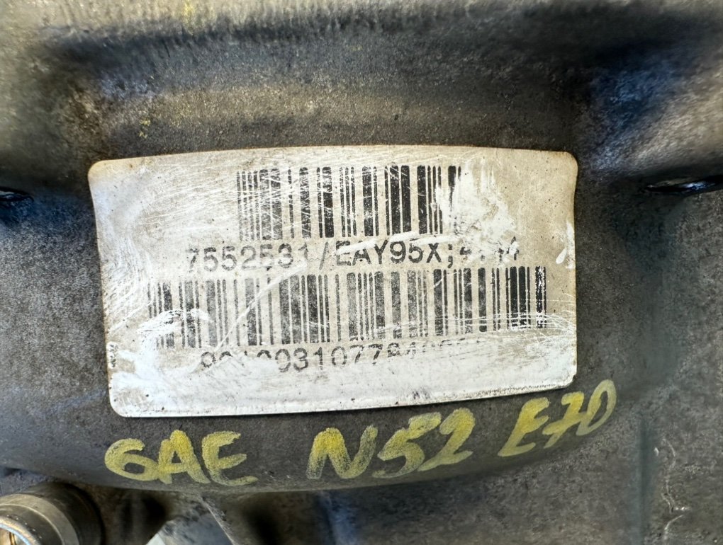 Редуктор 4.44 передний X5 E70 N52