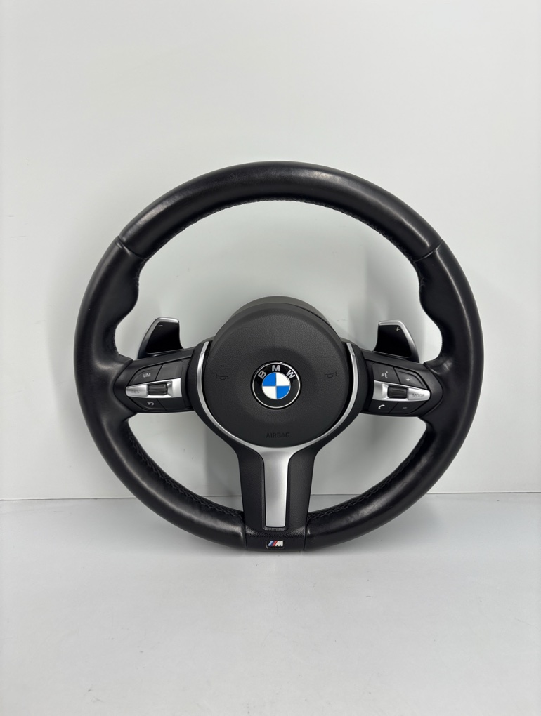 Руль М пакет с лепестками BMW 3 2015 F31 N20 контрактная