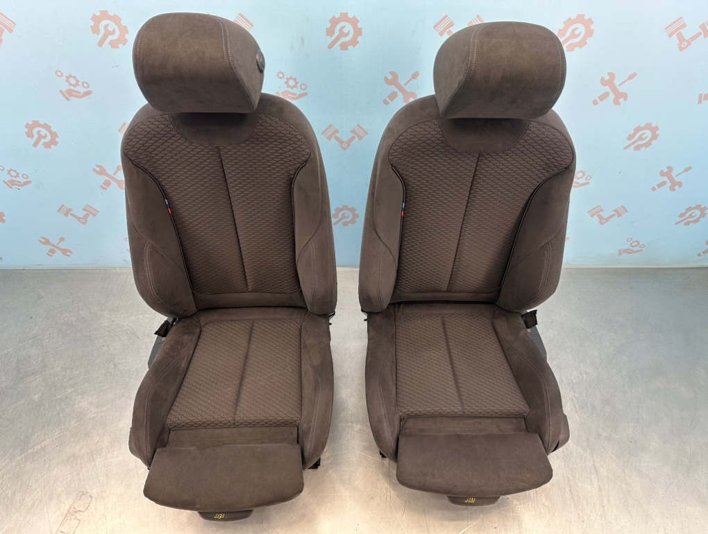 Запчасть сиденья спорт электро алькантара Bmw 3 2013 F30 N55 контрактная Сиденья спорт электро алькантара Bmw 3 2013 F30 N55 контрактная