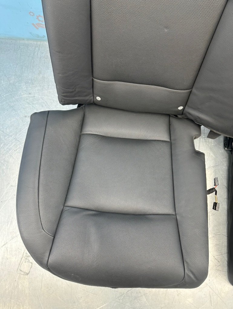 Сиденья комфорт вентиляция черная кожа задняя 7 2011 F02 N63