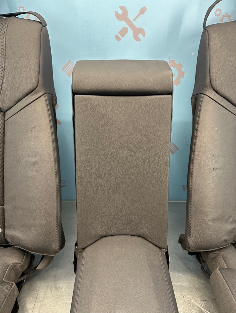 Сиденья комфорт вентиляция черная кожа задняя 7 2011 F02 N63