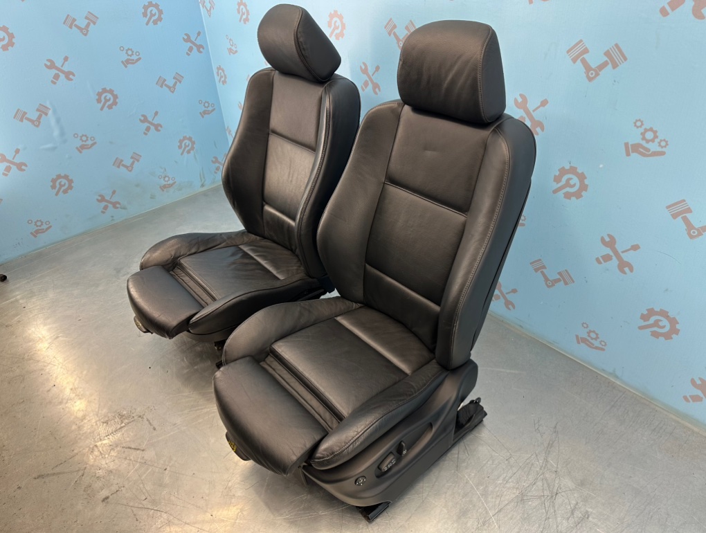 Сиденья спорт электро черная кожа X5 2004 E53 N62