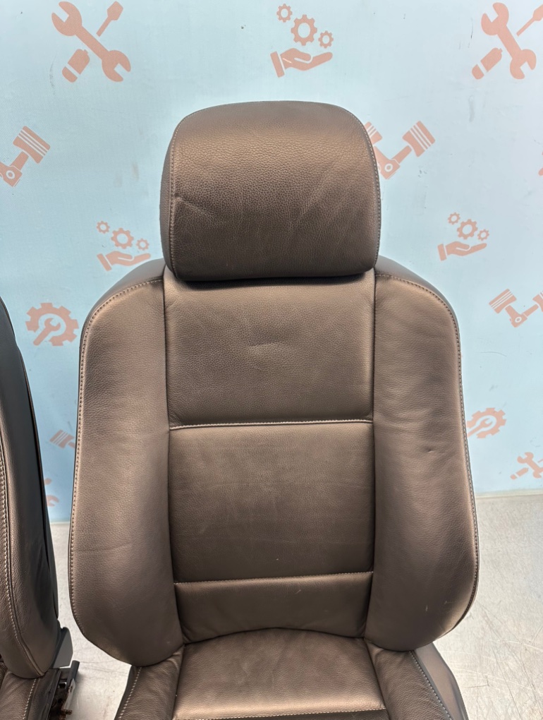 Сиденья спорт электро черная кожа X5 2004 E53 N62
