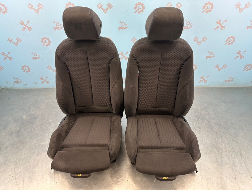 Запчасть сиденья спорт электро алькантара BMW 3 2015 F31 N20 контрактная Сиденья спорт электро алькантара BMW 3 2015 F31 N20 контрактная