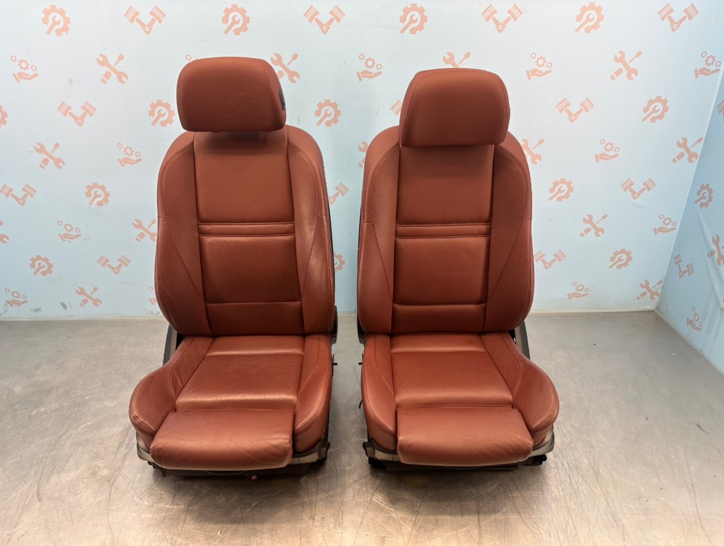 Сиденья спорт электро кожа BMW X6 2009 E71 N54 контрактная
