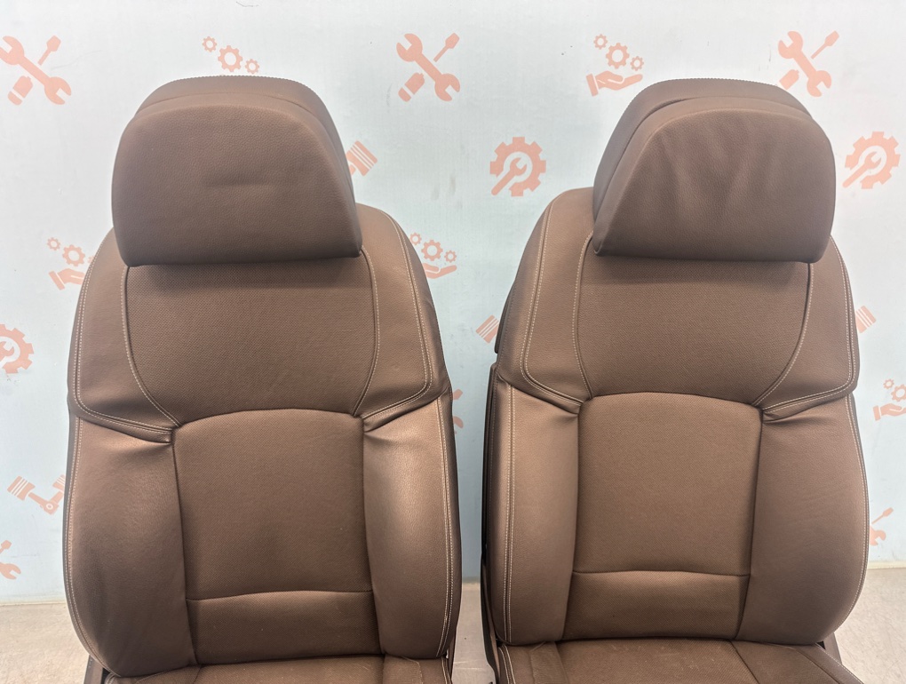 Сиденья комфорт черная кожа 5 2014 F10 N55