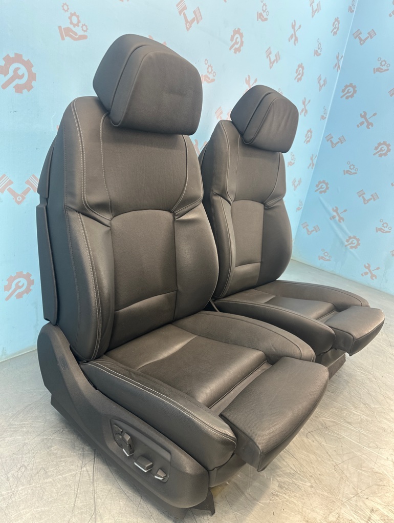 Сиденья комфорт черная кожа 5 2014 F10 N55