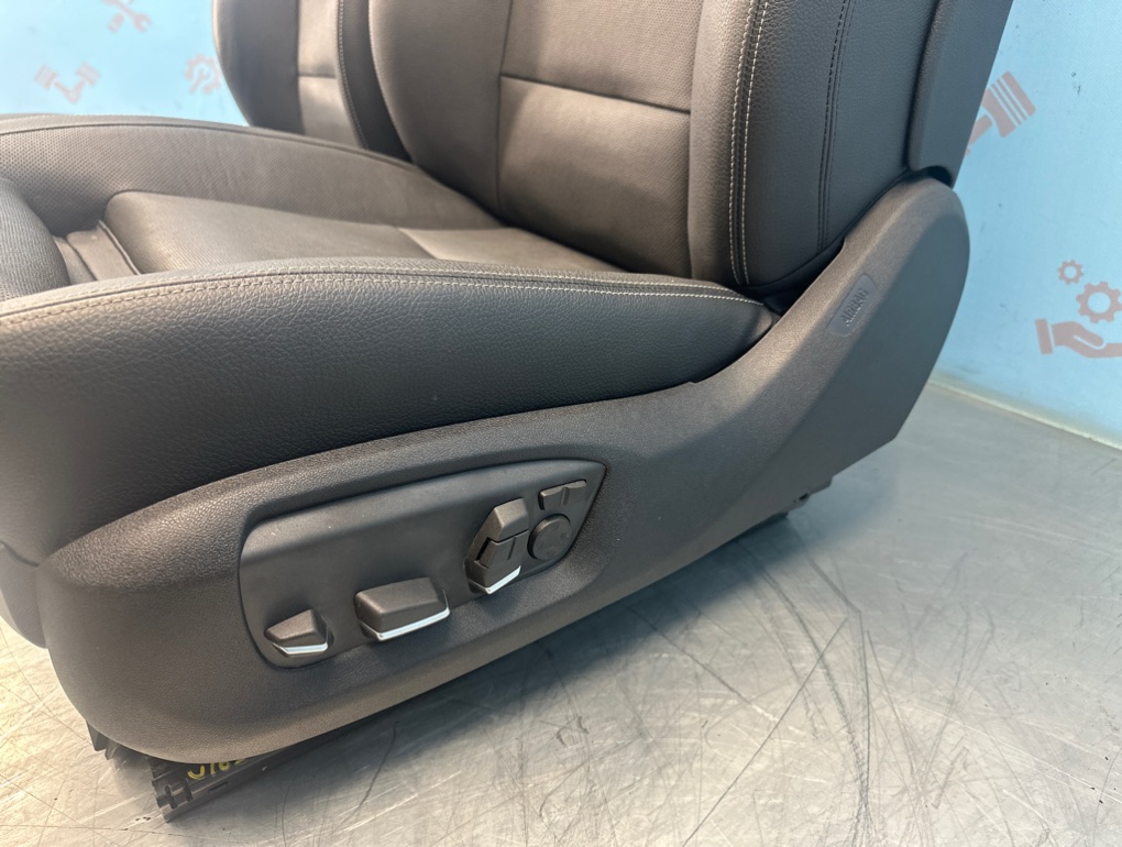 Сиденья комфорт черная кожа 5 2014 F10 N55