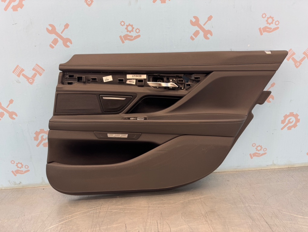 Обшивка боковой двери задняя правая BMW 7 2017 G12 B47D20B контрактная