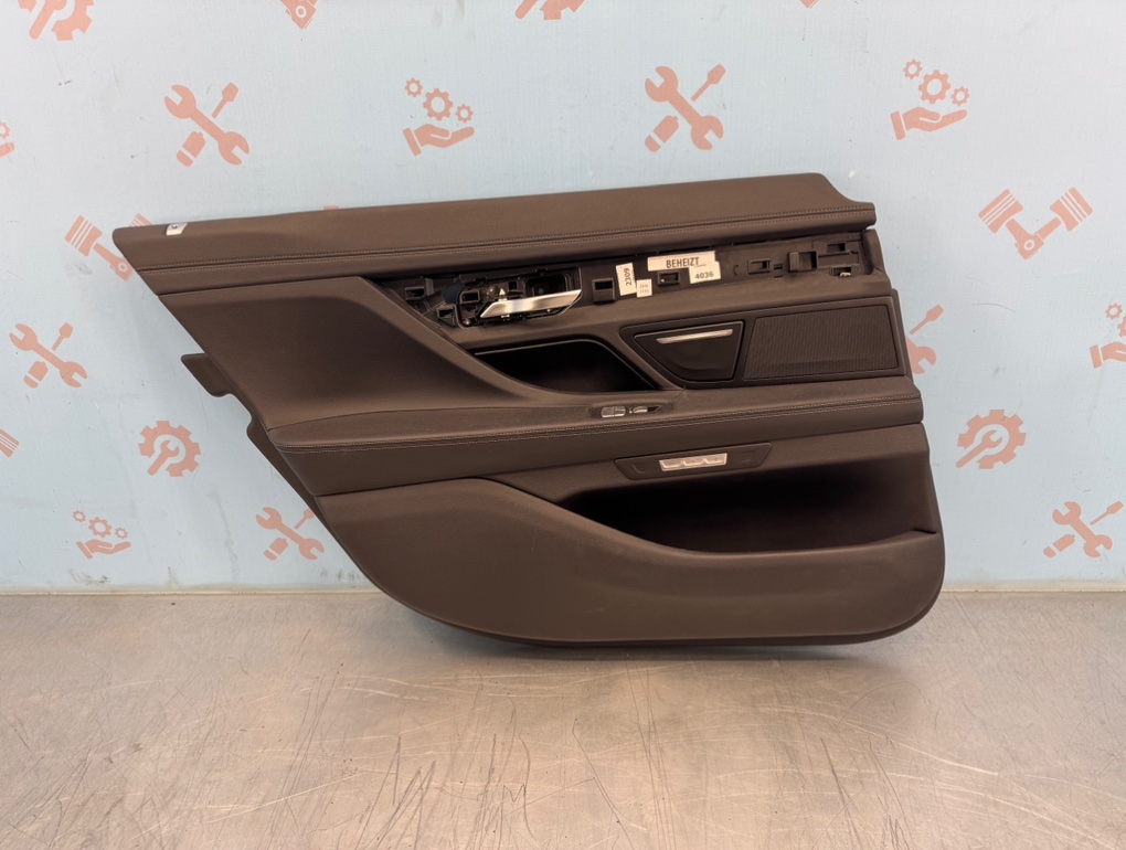 Обшивка боковой двери задняя левая BMW 7 2017 G12 B47D20B контрактная
