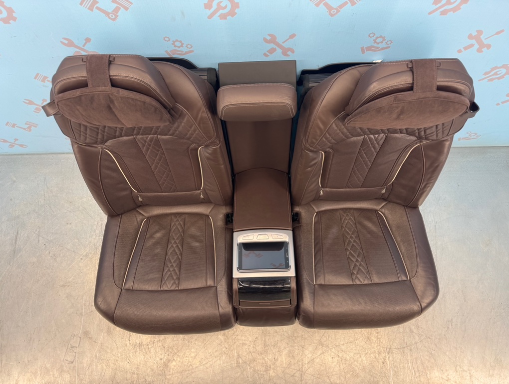 Диван задний электро вентиляция BMW 7 G11 Диван задний электро вентиляция BMW 7 G11