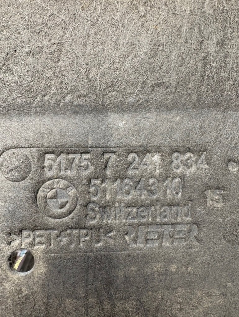 Защита днища кузова 3 2012 F30 N20