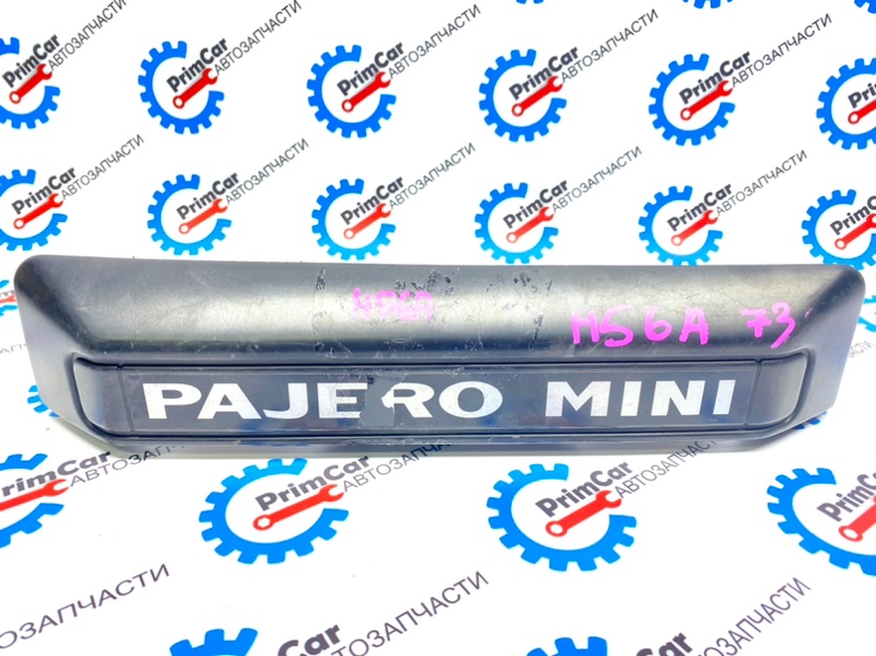 Ручка двери задней Mitsubishi Pajero Mini H51A 4A30 задняя MR155307 (б/у)