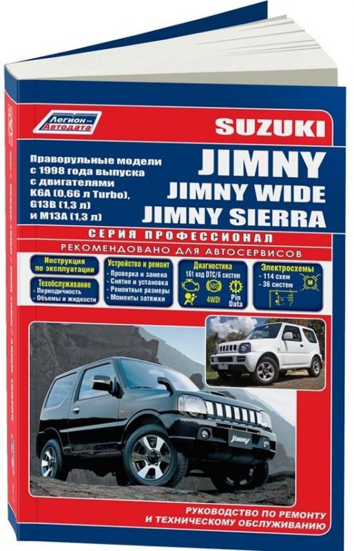 Литература (книга) Suzuki Jimny JB23W 3796