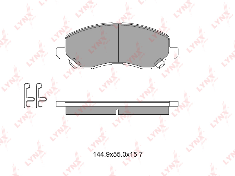 Тормозные колодки Mitsubishi Outlander GA2W переднее BD-5504