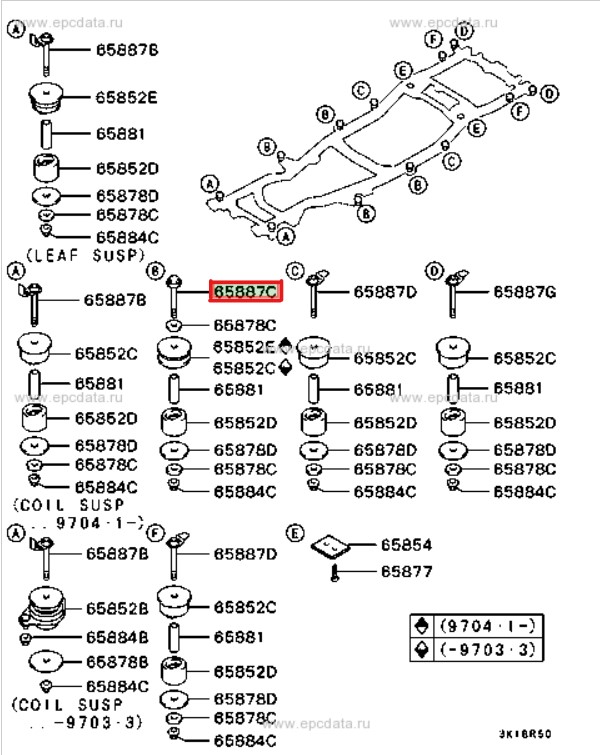 Болт Mitsubishi Pajero V11V MB115515