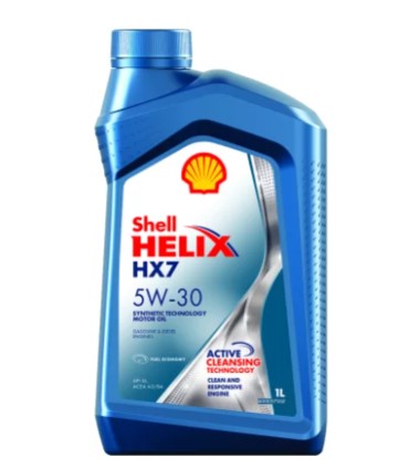 Масло моторное 1L 5W30 полусинтетика SHELL HX7 5W30