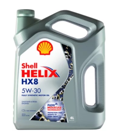 Масло моторное 4L 5W30 синтетика SHELL HX8 5W30