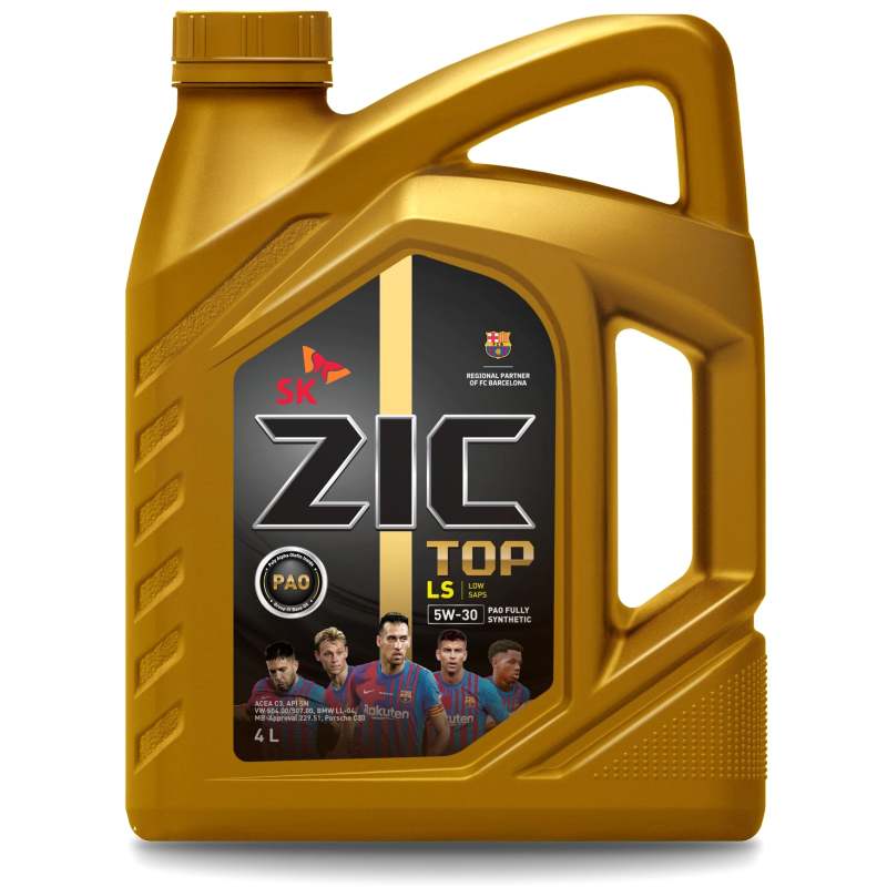 Масло моторное 4L 5W30 синтетика ZIC TOP LS 5w30