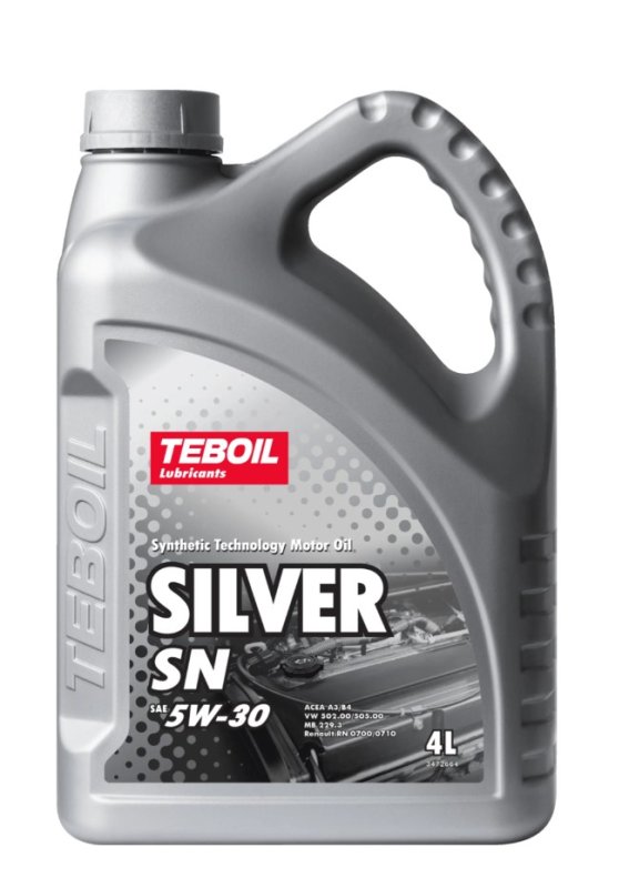 Масло моторное 4L 5W30 полусинтетика TEBOIL SILVER SN 5W30