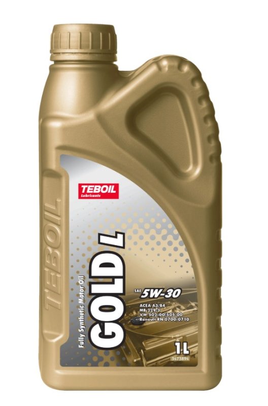 Масло моторное 1L 5W30 синтетика TEBOIL GOLD L 5W30