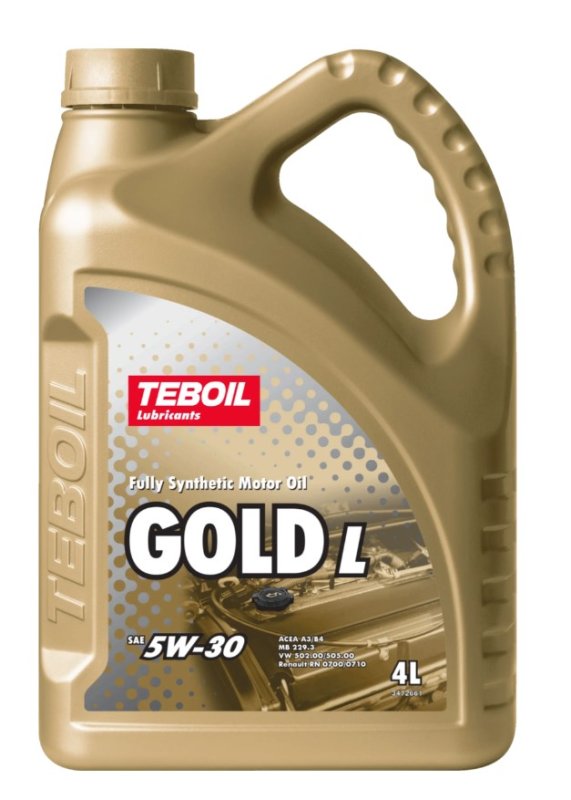 Масло моторное 4L 5W30 синтетика TEBOIL GOLD L 5W30