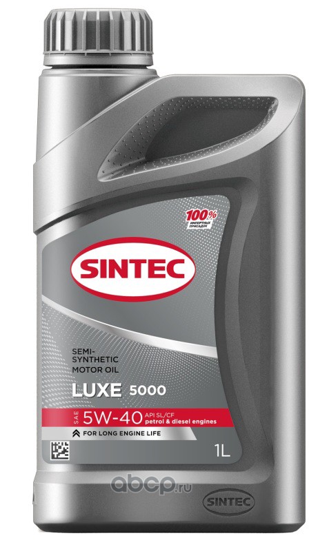 Масло моторное Полусинтетика 1L SINTEC 5W40