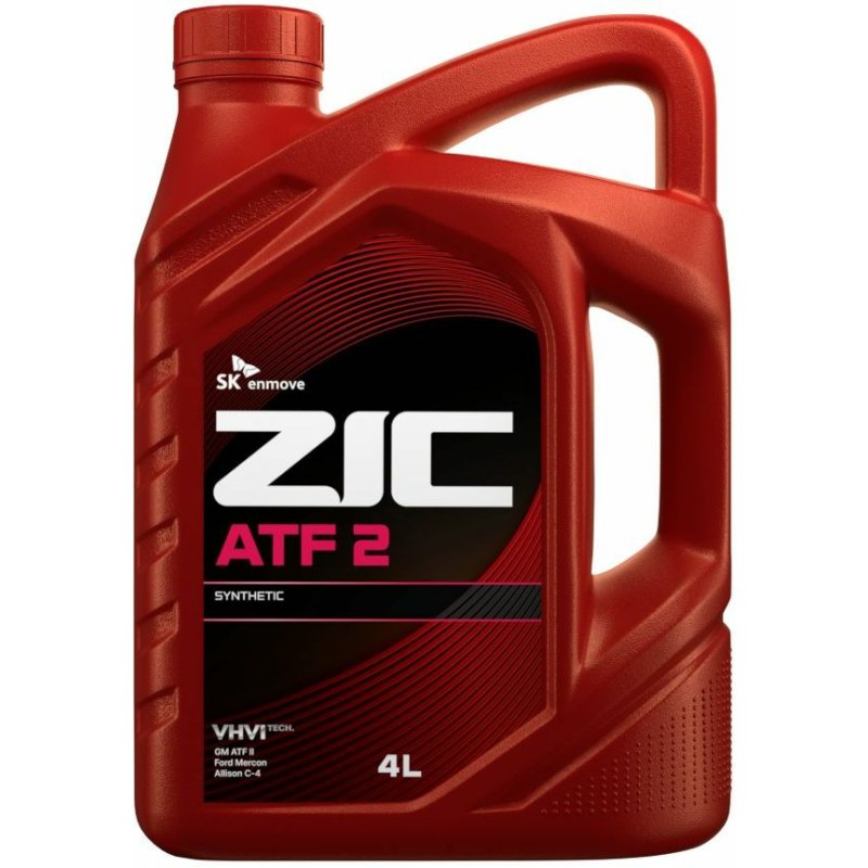 Масло трансмиссионное 4L ZIC ATF 2