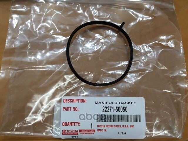 Прокладка дроссельной заслонки Toyota Land Cruiser UZJ100 1UR-FE 2227150050