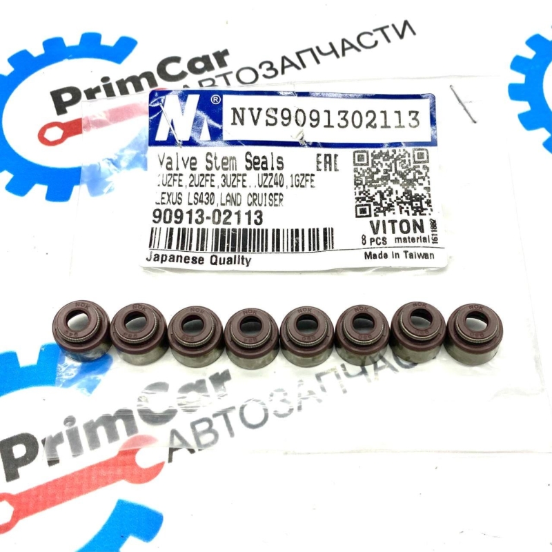 Колпачки маслосъёмные Toyota Land Cruiser UZJ100 1UZFE VS90913-02113