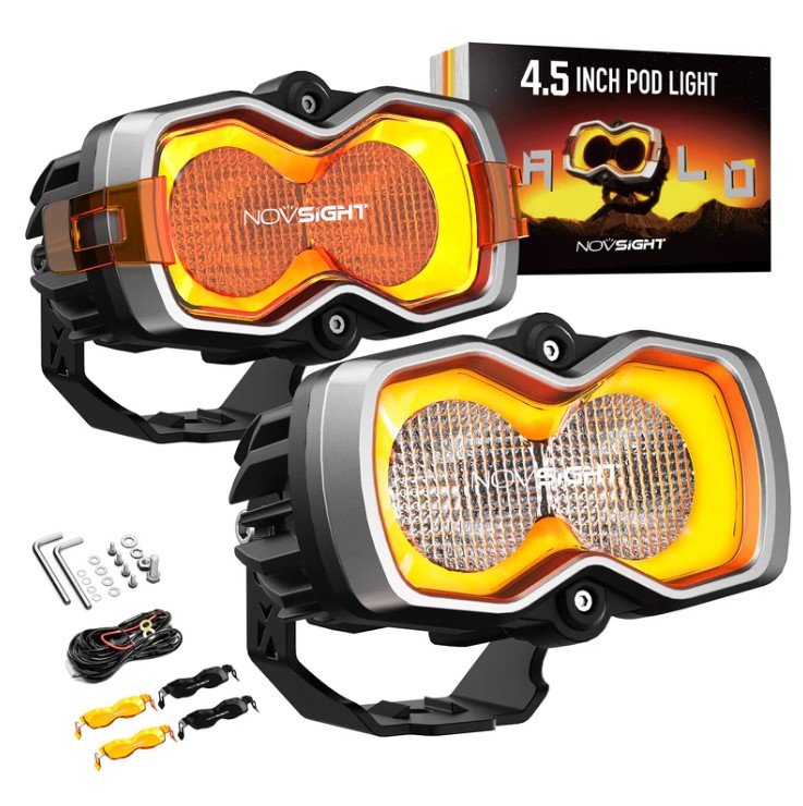 Фара светодиодная A500-WL8PRO-2FD