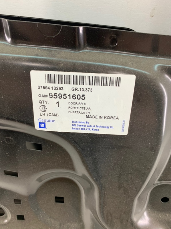 Дверь задняя левая Spark 2011- M300 Дверь задняя левая Spark 2011- M300