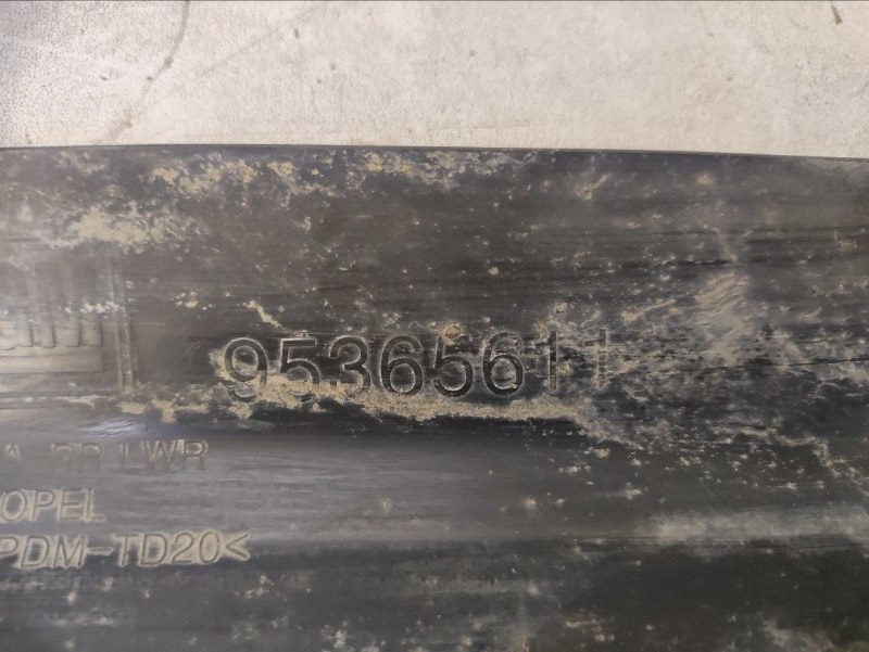 Бампер задний Mokka 2012- 1