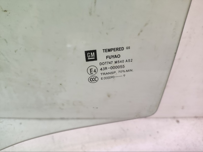 Стекло заднее левое Insignia 2008-2017 A