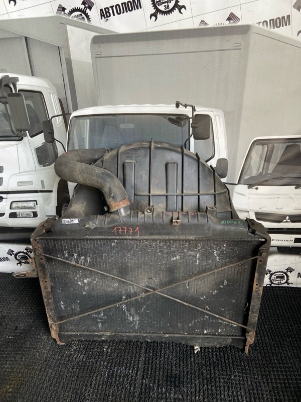 Радиатор охлаждения двигателя Hino Ranger FC3JC J07C 1997 (б/у)