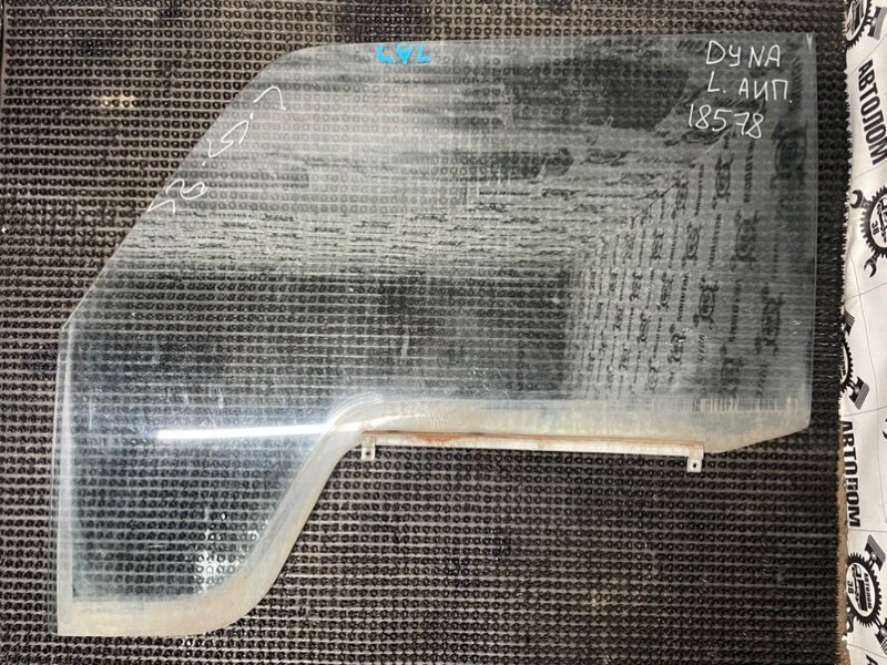 Стекло боковое Toyota Dyna LY132 5L 1999 переднее левое (б/у)