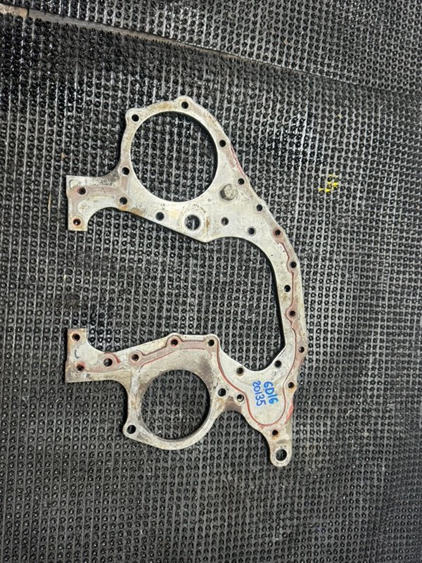 Плита двигателя Mitsubishi Fuso FK617H 6D16 (б/у)
