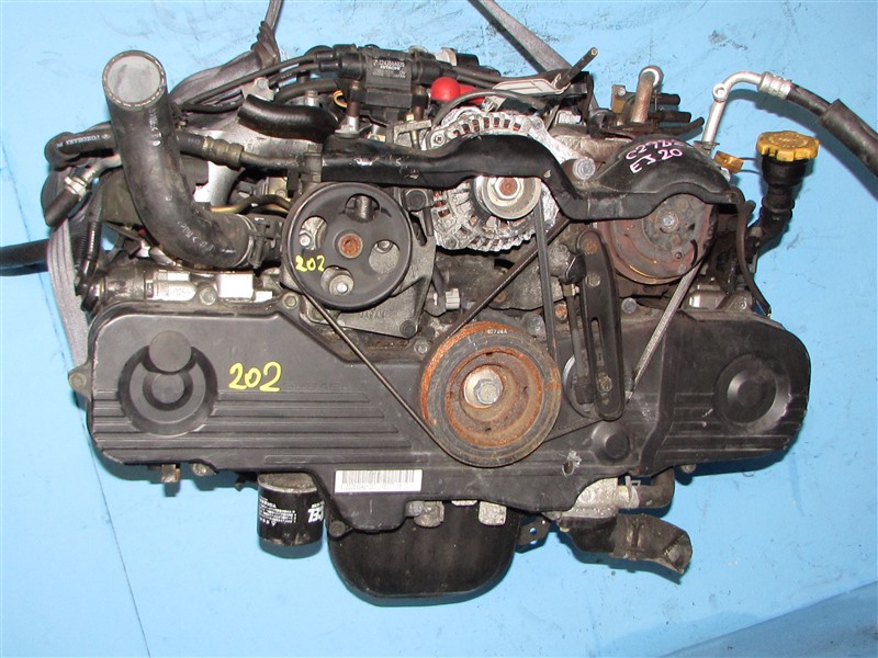 Двигатель Subaru Forester SG5 EJ202 (б/у)