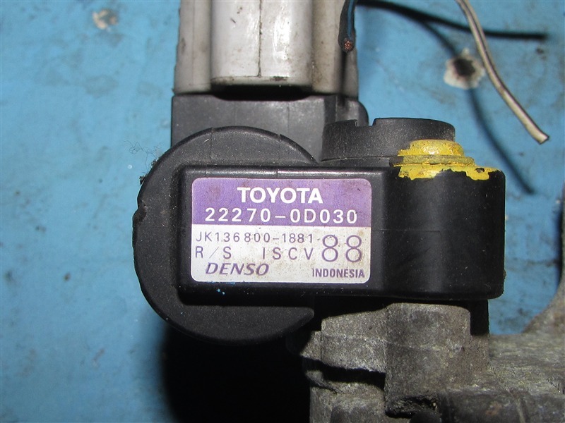 Дроссельная заслонка COROLLA ZZE121 3ZZ FE