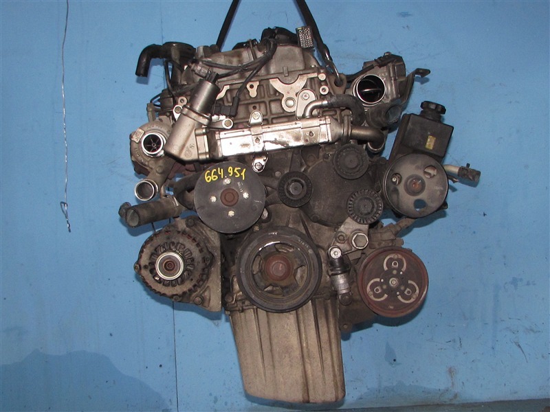 Двигатель SSANGYONG ACTYON SPORTS QJ D20DT 664951 контрактная