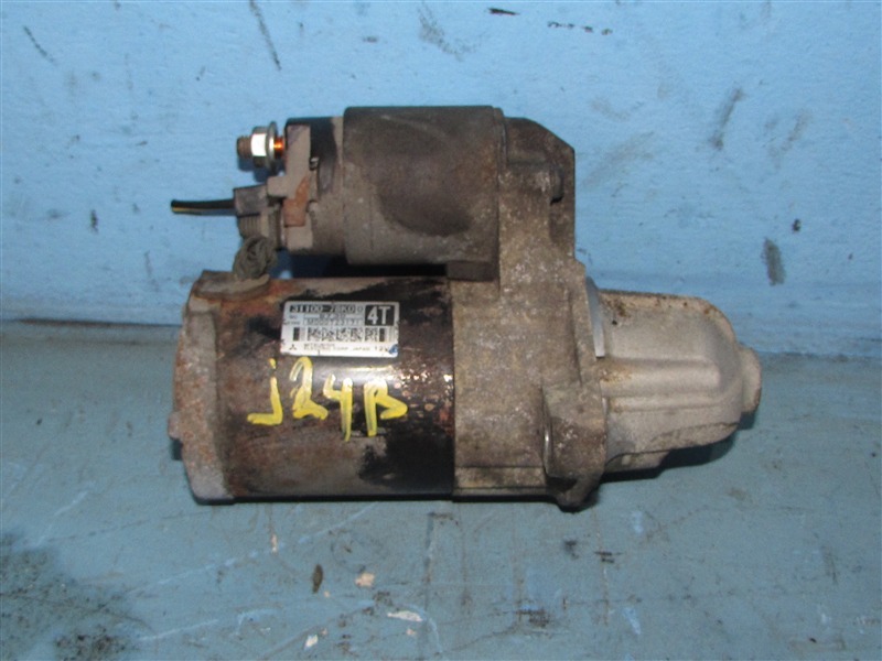 Стартер SUZUKI Grand Vitara TDA4W J24B 31100-78K00 контрактная